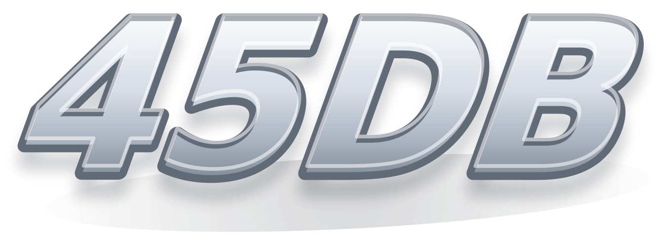 45DB logo