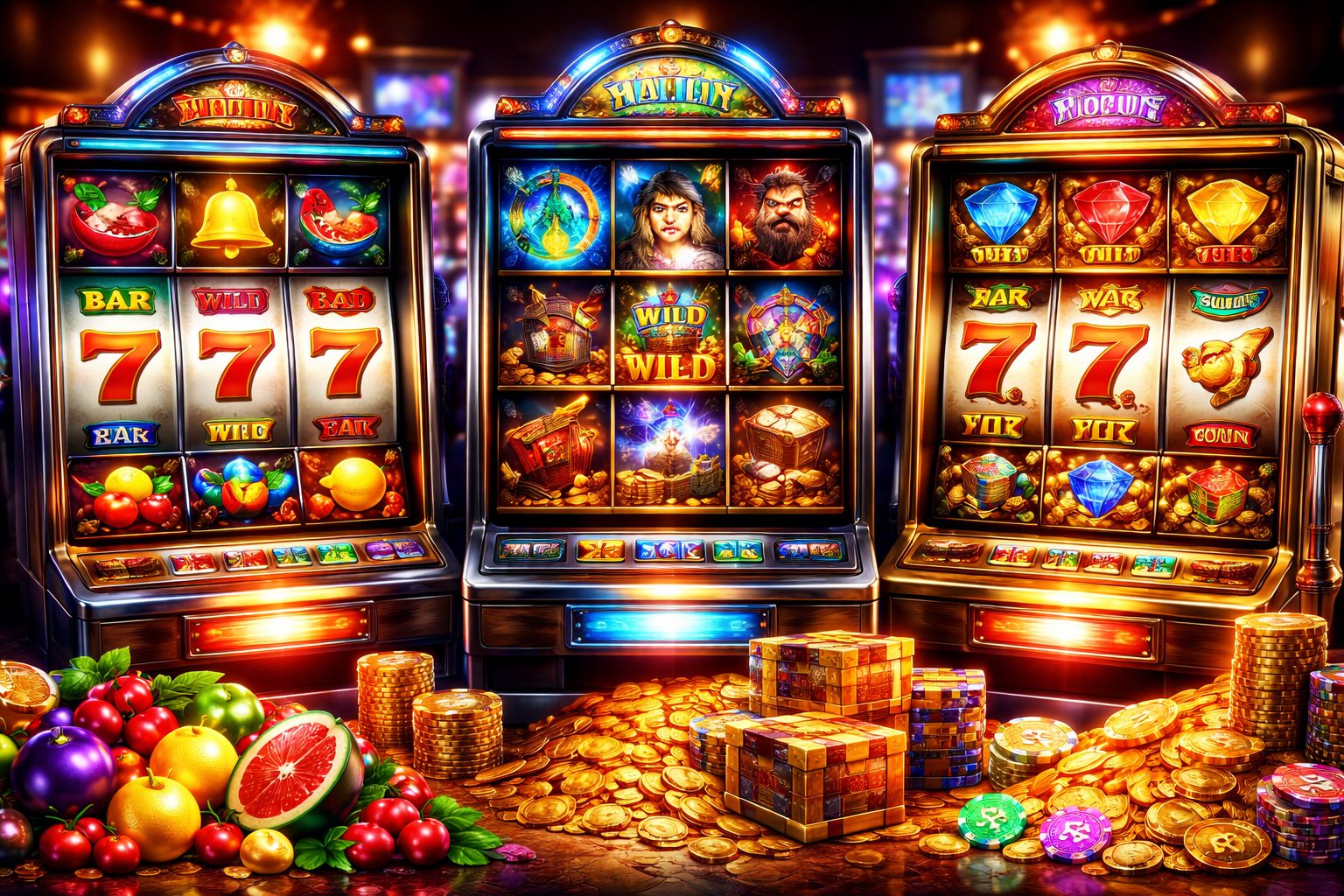 Find Classic, Video, And Themed Slots In One Place
